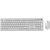 Klaviatūra un pele Gembird Desktop set Slim Pro Business wireless US White Klaviatūras