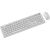 Klaviatūra un pele Gembird Desktop set Slim Pro Business wireless US White Klaviatūras