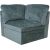 Modular sofa SAMOA 1-seater corner section, ocean green Новинки Для дома и сада 