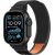 Tech-Protect watch strap Nylon Elite Apple Watch 44/45/46/49mm, black/orange Smart pūlksteņu aksesuāri