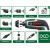 Bosch Cordless Screwdriver IXO 7 Set, 3.6V (green/black, Li-Ion battery 2.0Ah) Jaunumi -Dārzam