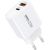 Charger Remax RP-U120 20W USB-C/USB-A white Telefonu lādētāji 220v