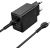 Charger Hoco N71 30W GaN USB-C/USB-A + USB-C to USB-C cable 1.0m black Telefonu lādētāji 220v
