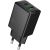 Charger Hoco N71 30W GaN USB-C/USB-A black Telefonu lādētāji 220v