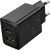 Charger Hoco N71 30W GaN USB-C/USB-A black Telefonu lādētāji 220v