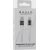 Qualo QTCN-CL-00 Transparent Nylon Kabelis USB-C – Lightning / 12W / 1.5m / balts Data USB kabeļi