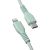 Qualo QKN-CL-21 Kабель USB-C - Lightning 12W / 1.5m / ментол Дата USB-кабели