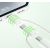 Qualo QRC-CA+M+L-00 Kabelis 3in1 USB-C - USB-A / microUSB + USB adapteris / 1.5m / 60W / balts Data USB kabeļi