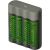 GP B53457 USB Bateriju Lādētājs 4 x AAA 2700mAh Jaunumi - Datori