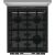 GORENJE GK5C64SH plīts ar gāzes virsmu 50cm Gāzes Plītis