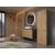 Top E Shop Topeshop NEL 2K DD ANT/ART KP bathroom storage cabinet Graphite, Oak Jaunumi -Dārzam