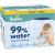 Pampers Chusteczki nawilżane Aqua 12x60 szt. [Plastic Free] Mitrās salvetes