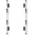 EDBAK ULS3337 Universal LED System for 3 cabinets 600 x 337.5 Black Крепления для телевизоров