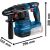 Bosch Powertools 18V Professional Set, GBH 18V-22 + GSR 18V-65 + GWS 18V-8 Professional (blue, 2x Li-Ion battery 5.0Ah, in 3 L-BOXXes) Jaunumi -Dārzam