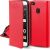 OEM Case Smart Magnet Xiaomi Redmi A7 4G/Redmi A5/Poco C71 (171,7x77,8x8,26) red Neoriģinālie Maciņi