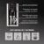 Caso HW 666 Inox Turbo Hot Water Dispenser Electric 2200-2600 W 2.7 L Plastic/Stainless Steel Stainless steel/Black Tējkannas (elektriskās)
