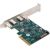 Lanberg PCI-Express X1 Card to 2X USB-C 3.2 GEN 2X1 Low profile PCE-UC3-002 Wi-fi Adapteri