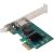 Lanberg PCI-Express to RJ45 Ethernet Adapter network card PCI-E X1 1X RJ45 2.5GB Low profile PCE-25GB-001 Wi-fi Adapteri