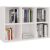 Top E Shop MALAX MINI 2X3 WHITE BOOKCASE Jaunumi -Dārzam