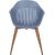 Chair BLUE HUG blue Dārza galdi