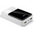 Powerbank 20 000mAh, 2x USB, 1x USB-C 22,5W, QC4+, LCD screen, white Power Banks