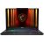 MSI Cyborg 17 B13WGKG-203XPL Intel® Core™ i7 i7-13620H Laptop 43.9 cm (17.3") Full HD 16 GB DDR5-SDRAM 1 TB SSD NVIDIA GeForce RTX 5070 Wi-Fi 6E (802.11ax) NoOS Black Portatīvie datori