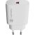 WALL CHARGER NATEC RIBERA 1X USB-A 18W WHITE Зарядные устройства