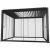 Gazebo MIRADOR-111 3x3m with glass sliding doors, dark grey Nojumes un aksesuāri