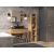 Top E Shop Topeshop NEL II ARTISAN bathroom storage cabinet Oak Новинки Для дома и сада 