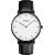 Skmei 1181 black leather Rokas pulksteņi 