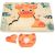 Деревянная развивающая игрушка Puzzle Животные 24m+ CB33065 Galda spēles