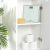 Salter 9207 WHCFEU12 Compact Glass Electronic Bathroom Scale, White Ķermeņa svari