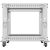 Lanberg Open Rack 19" 9U, adjustable OR01-6109-S 65.7 x 60 x 57.7 cm Gray Serveri un to komponentes