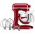 KitchenAid 5KSM60SPXEER Stand mixer 375 W Red Virtuves kombaini