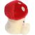 AURORA Palm Pals Plīša rotaļlieta sēne Amanita, 12 cm Mīkstās rotaļlietas