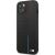 BMW M kolekcija BMHCP13STRTBK Back Case Aizmugurējais Ādas Apvalks Telefonam Apple iPhone 13 Mini Neoriģinālie Maciņi