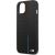 BMW M kolekcija BMHCP13STRTBK Back Case Aizmugurējais Ādas Apvalks Telefonam Apple iPhone 13 Mini Neoriģinālie Maciņi