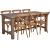 Dining set MONACO table and 6 chairs Комплекты мебели для столовой
