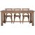 Dining set MONACO table and 6 chairs Комплекты мебели для столовой