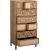 Cabinet ZARA 60x36xH121cm, brown Новинки Для дома и сада 