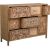 Cabinet ZARA 110x36xH86cm, brown Новинки Для дома и сада 