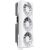 XFX Swift RX 9070GRE White Tri-Fan 12GB graphics card Grafiskās video kartes