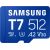 Samsung T7 microSDXC 512GB (blue) Jaunumi - Datori