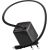 Swissten SlideCHARGE Tīkla Lādētājs GaN 45W USB-A 18W Ar ievelkamu USB-C vadu 0.75m melns Telefonu lādētāji 220v