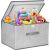 Складной контейнер для игрушек Springos HA0163 25x40x30 см серый Мебель для прихожей