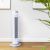 Cecotec EnergySilence 8090 Skyline Tower Fan Stand Fan 60 W Diameter 29 cm Number of speeds 3 Oscillation White Ventilatori