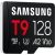 Samsung T9 MicroSD Card 128 GB microSDXC Flash memory class U3, V30, A2 Atmiņas kartes micro SD SDHC