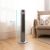 Cecotec EnergySilence 800 Skyline Smart Tower Fan Stand Fan 60 W Diameter 27 cm Number of speeds 3 Oscillation Remote control Black/Grey Ventilatori