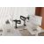 Digitus Desk Mount Height, tilt, rotation, depth, pivot Single Monitor Mount 57 " Maximum weight (capacity) 27 kg Black Крепления для телевизоров