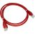 Alantec KKU5CZA1 networking cable Red 0.25 m Cat5e U/UTP (UTP) Tīkla vadi